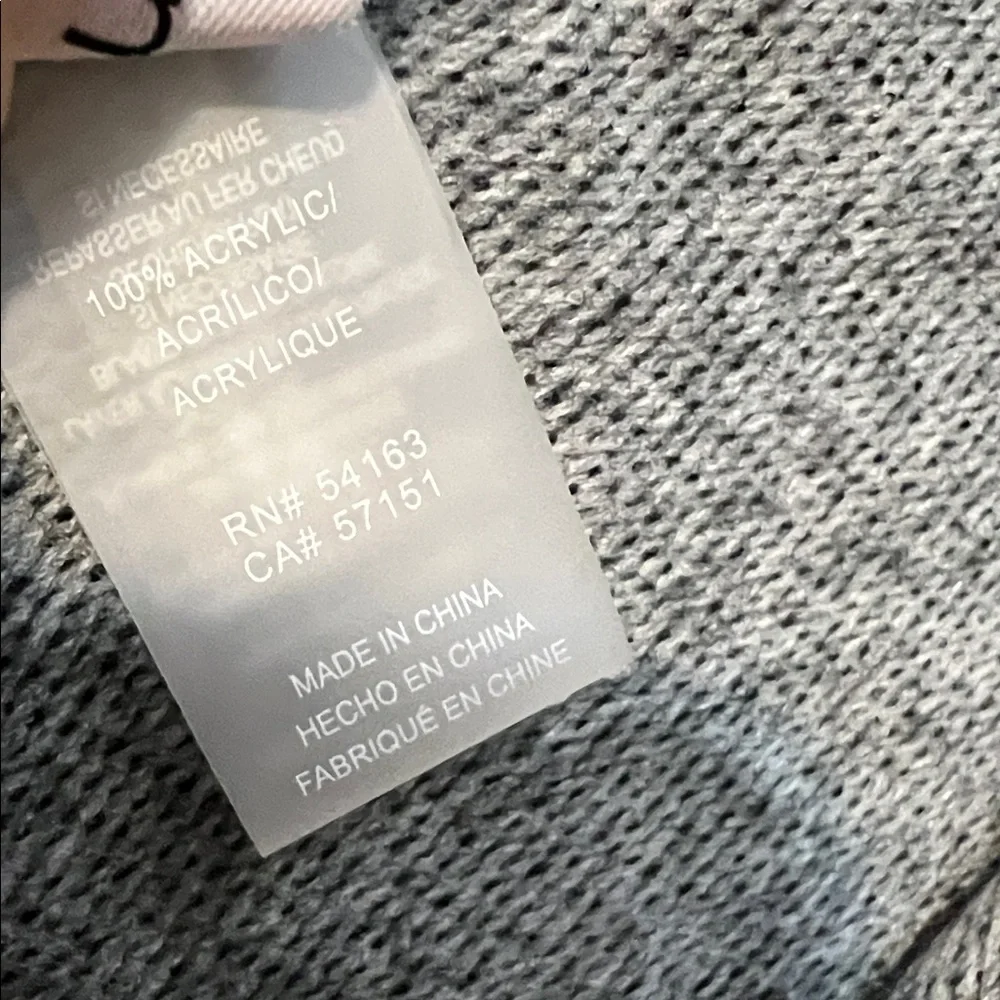 Calvin Klein Charcoal and Slate Women's Scarf
